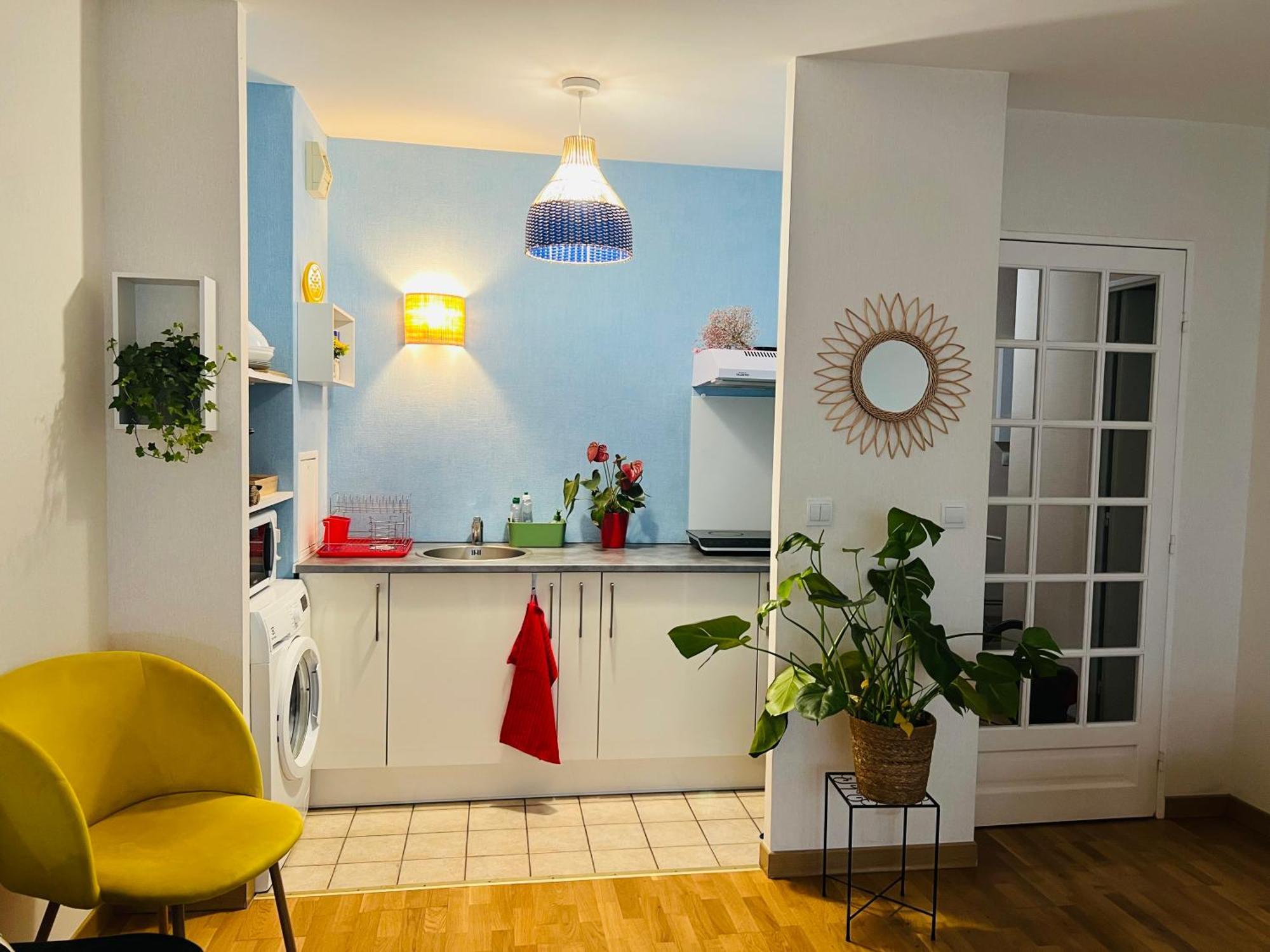 Studio Cosy 15 Mins De Paris Centre Asnières Buitenkant foto